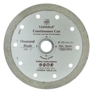 Taparia 5 Inch Rim Diamond Saw Blade 125mm DBC-5