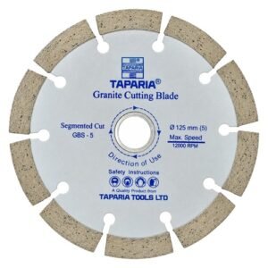 Taparia 5 Inch Segmented Diamond Saw Blade 125mm GBS5