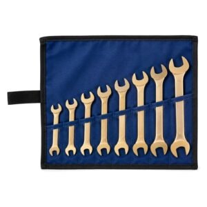 Taparia 8 Pieces Double Open End Spanner Set Aluminium Bronze