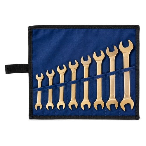 Taparia 8 Pieces Double Open End Spanner Set Beryllium Copper