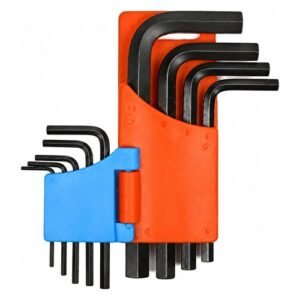 Taparia 9 Pieces Short Hex Allen Key Set KHM-9V
