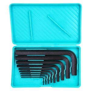 Taparia 9 Pieces Short Hex Allen Key Set KM-9V