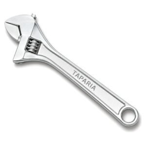 Taparia Adjustable Wrench Chrome Plated Blister Packing