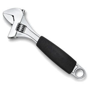 Taparia Adjustable Wrench Soft Grip Chrome Plated