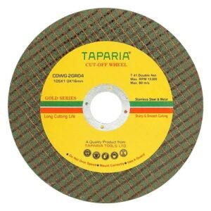 Taparia Double Net Green Cut Off Wheel COWG-2GR-04