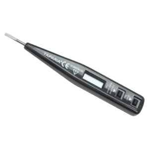 Taparia Flat Head Insulated Voltage Tester (-) Digital