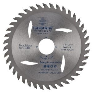 Taparia Tct Saw Wood Cutting Blade Silver Series — Taparia Tct Saw Blades