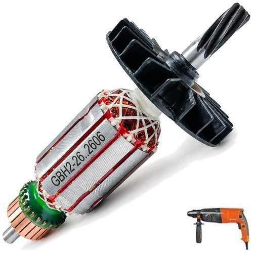 Wynn Power 26 Rotary Hammer 26Mm Armature — Wynn Power Rotary & Demolition Hammer's Spare Parts
