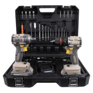 Xtra Power Cordless Impact Wrench & Drill Combo Kit Xpc-Ct-01