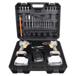 Alternative view of Xtra Power Cordless Impact Wrench & Drill Combo Kit Xpc-Ct-01