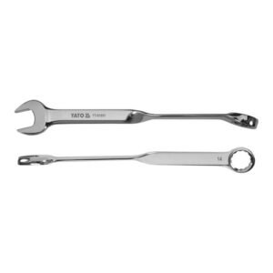 Yato Combination Ring & Open End Spanner X-Handle Mirror Polished