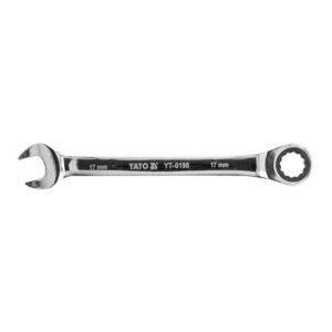 Yato Combination Ring & Open End Gear Wrench Quick Release 72T