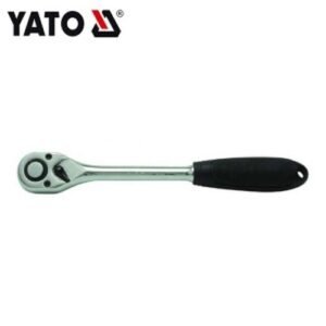 Yato Reversible Ratchet Handle Quick Release Rubber Grip 72T