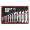 Yato 12 Pieces Double Open End Spanner Set YT-0381