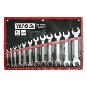 Yato 12 Pieces Double Open End Spanner Set YT-0381