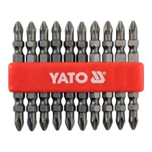 Yato 65Mm +/+ Screw Driver Bit 2.6 Inch PH2-PH2 YT-0481 10 Pcs
