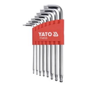 Yato 8 Pieces Ball Point Torx Allen Key Set YT-05123