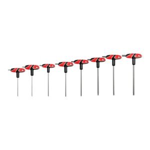 Yato 8 Pieces T Handle Ball Point Allen Key Set YT-05597