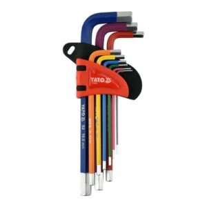 Yato 9 Pieces Long Hex Allen Key Set YT-05631
