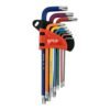 Yato 9 Pieces Long Tamper Torx Allen Key Set YT-05633