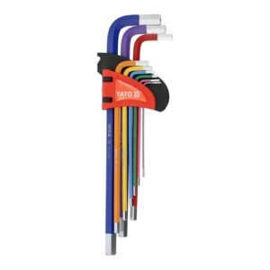 Yato 9 Pieces Extra Long Hex Allen Key Set YT-05634
