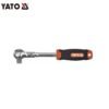 Yato Reversible Ratchet Handle Flexible Round Head
