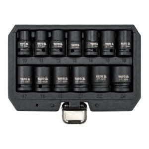 Yato 1/2'' Square Drive 13 Pieces Impact Hex Socket Set YT-10251