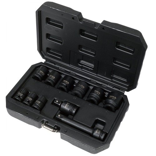 Yato 1/2'' Square Drive 11 Pieces Impact Hex Socket Set YT-10255