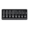 Yato 1/2'' Square Drive 8 Pieces Impact Torx Socket Set YT-1065