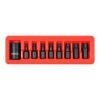 Yato 1/2'' Square Drive 9 Pieces Impact Torx Socket Set YT-10664