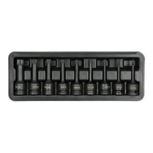 Yato 1/2'' Square Drive 9 Pieces Impact Spline Socket Set YT-10691