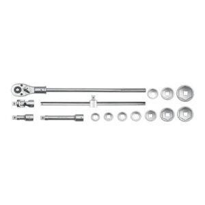 Yato 3/4'' Square Drive 15 Pieces Hex Socket Set YT-1334