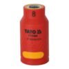 Yato 3/8'' Square Drive Insulated Hex Socket VDE 1000V