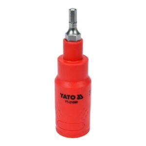 Yato 3/8'' Square Drive Insulated Allen Socket VDE 1000V