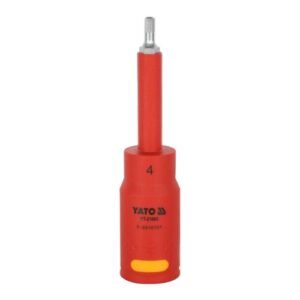 Yato 1/2'' Square Drive Insulated Allen Socket VDE 1000V