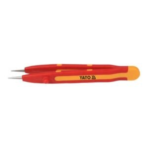 Yato Insulated Tweezers Needle Tip Toothless