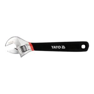 Yato Adjustable Wrench Rubber Grip Handle