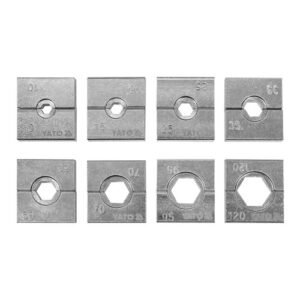 Yato 8 Pieces Hydraulic Crimping Die Set YT-22863