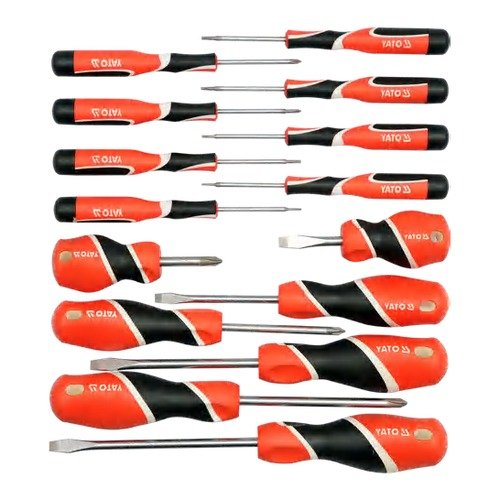 Yato 15 Pieces Screw Driver Set YT-25981