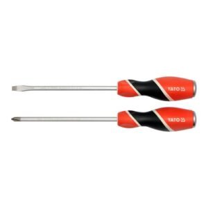 Yato 2 Pieces Go Through Screw Driver Set YT-25998