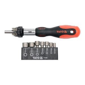 Yato 14 Pieces Ratchet Screw Driver Set YT-2804