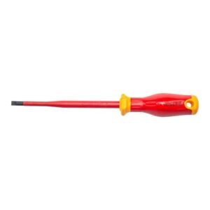 Yato Flat Head Insulated Screw Driver (-) Extra Slim