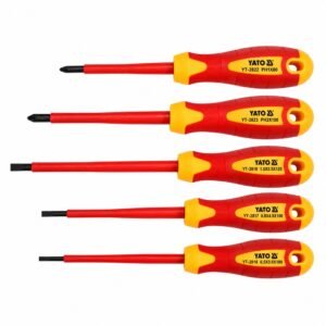 Yato 5 Pieces Insulated Screw Driver Set YT-2827
