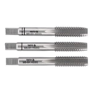 Yato 3 Pieces Hss Hand Tap Set YT-2930 Series