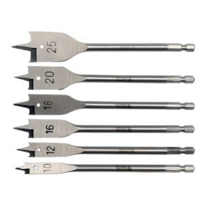 Yato 6 Pieces Flat Wood Drill Bit Set YT-3258
