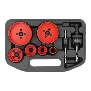 Yato 9 Pieces Electrician Hole Saw Kit YT-3380