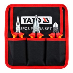 Yato 3 Pieces Insulated Plier Set YT-39604