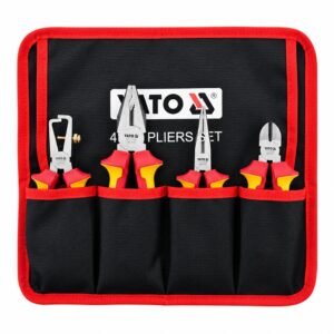 Yato 4 Pieces Insulated Plier Set YT-39620