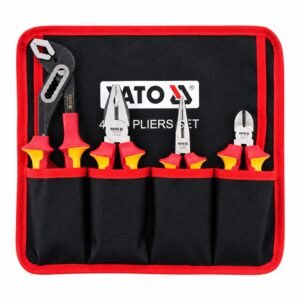 Yato 4 Pieces Insulated Plier Set YT-39621