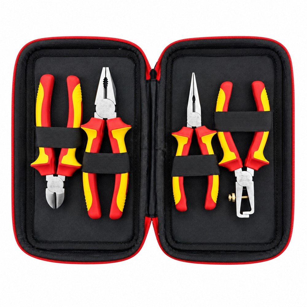 Yato 4 Pieces Insulated Plier Set YT-39627